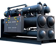 型材氧化螺桿滿液式冷凍機(jī)組